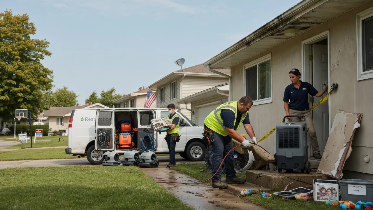 Water Damage Restoration in Drayton, ND near me